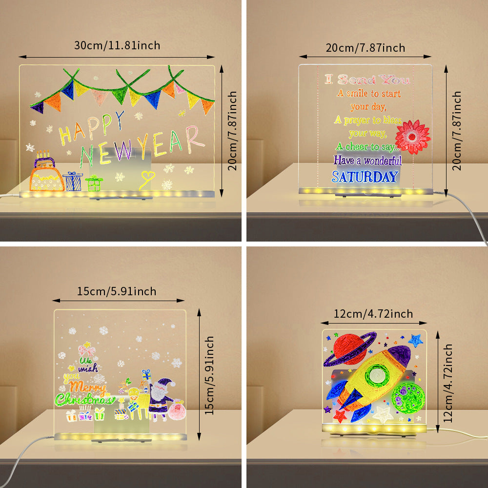 LED Drawing Board Reusable