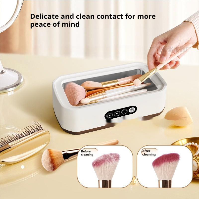 Ultrasonic Cleaner for Glasses, Jewelry, Makeup Brushes - Professional Home Use