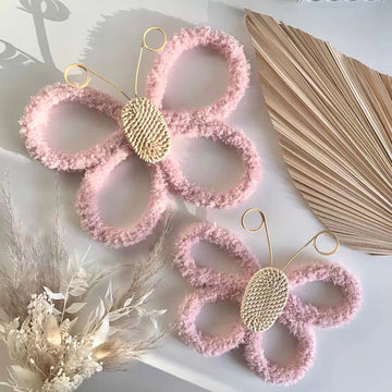 Woven Three-dimensional Butterfly Wall Decoration Home Decoration