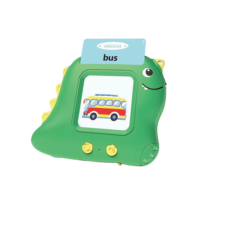 Little Dinosaur Toddlers Flash Card Learning Machine - Montessori Toy