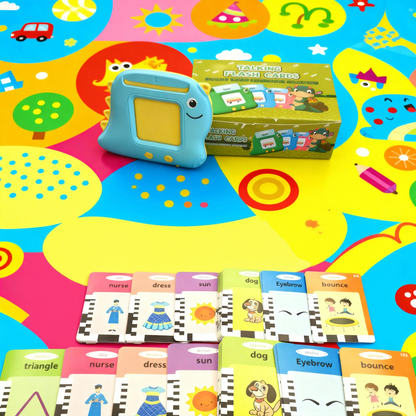 Little Dinosaur Toddlers Flash Card Learning Machine - Montessori Toy