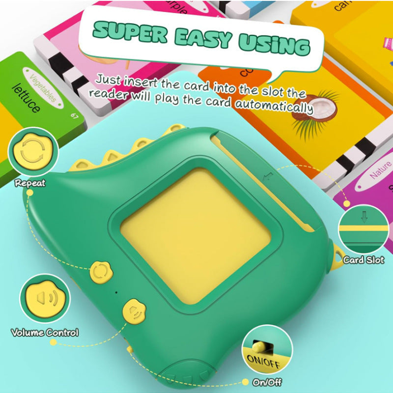 Little Dinosaur Children's Toy Educational Card Learning Machine